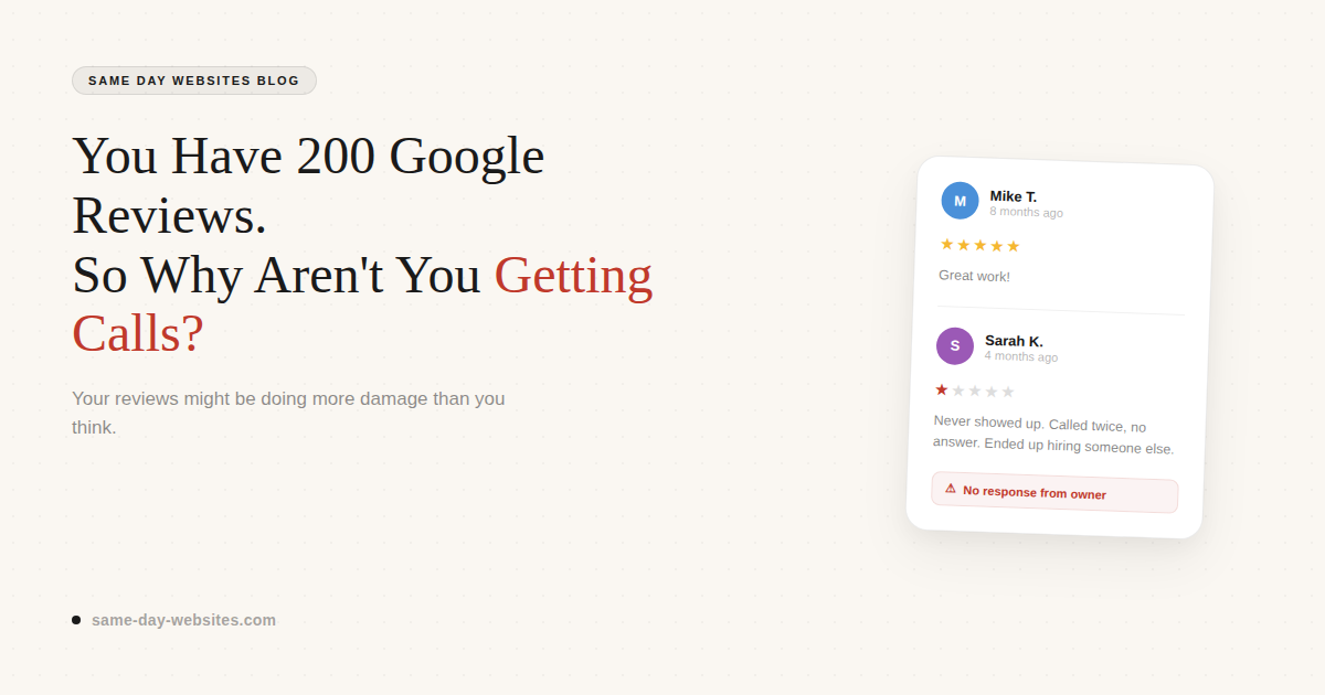 Blog cover for Google reviews post